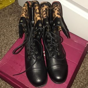 Combat Boots by Bamboo